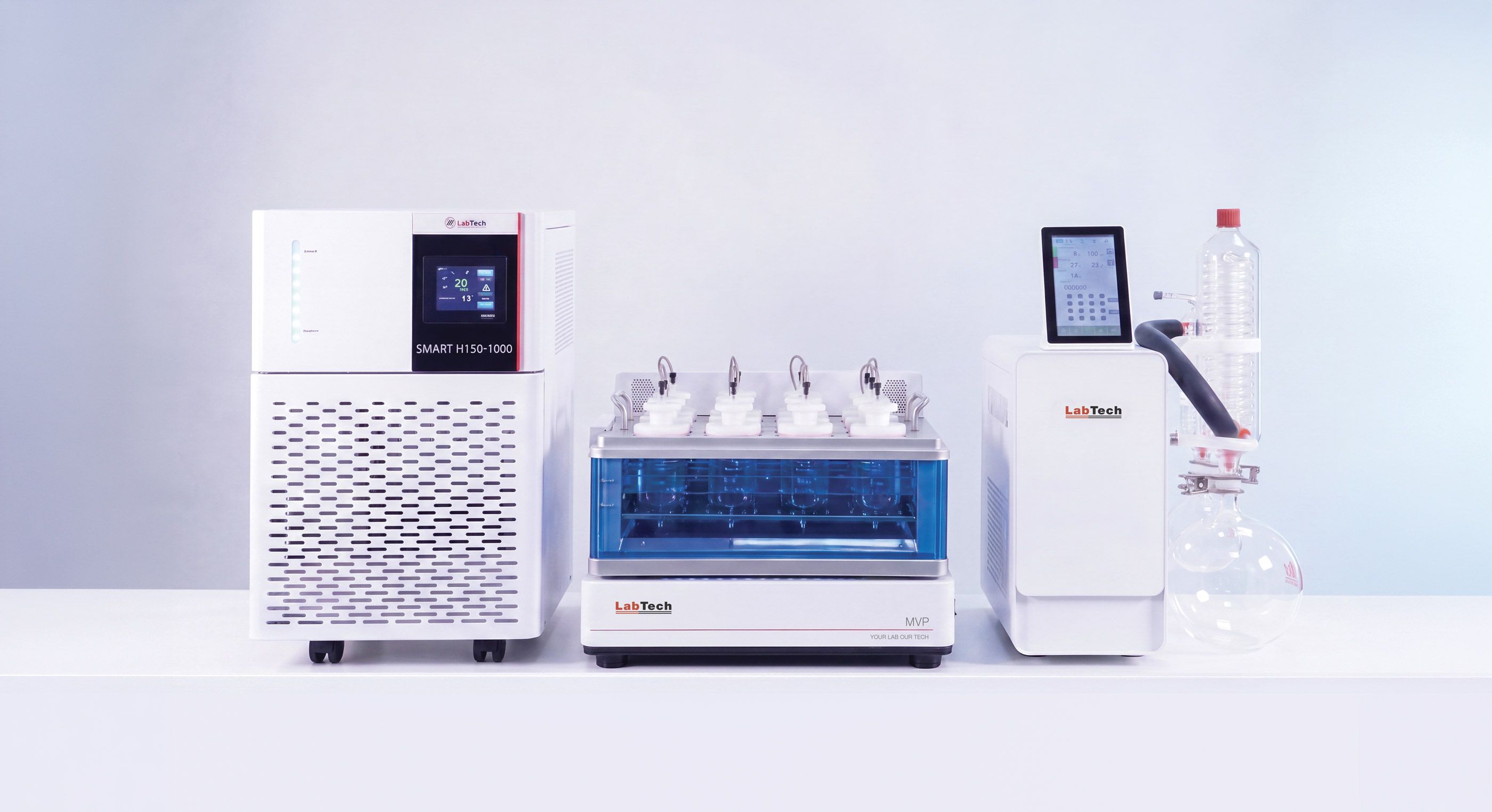 All-in-one evaporation package